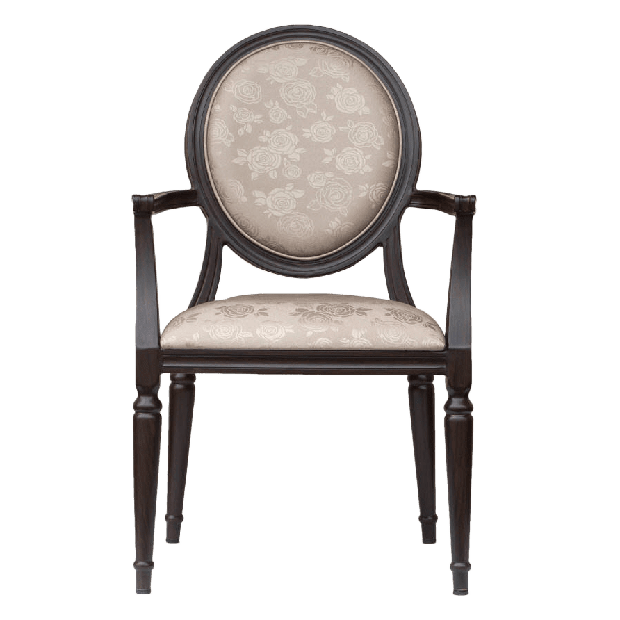 Philippe Padded Aluminum Arm Chair19fd93cf6242500c31