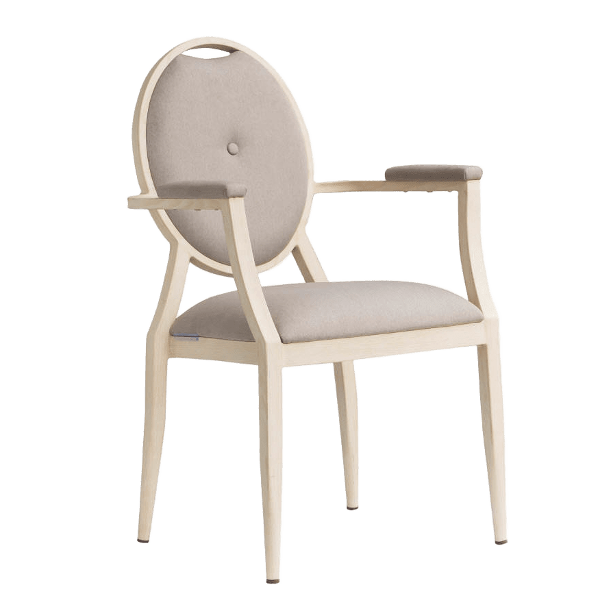Minerva Padded Aluminum Arm Chair19fd93ccdbd6765910