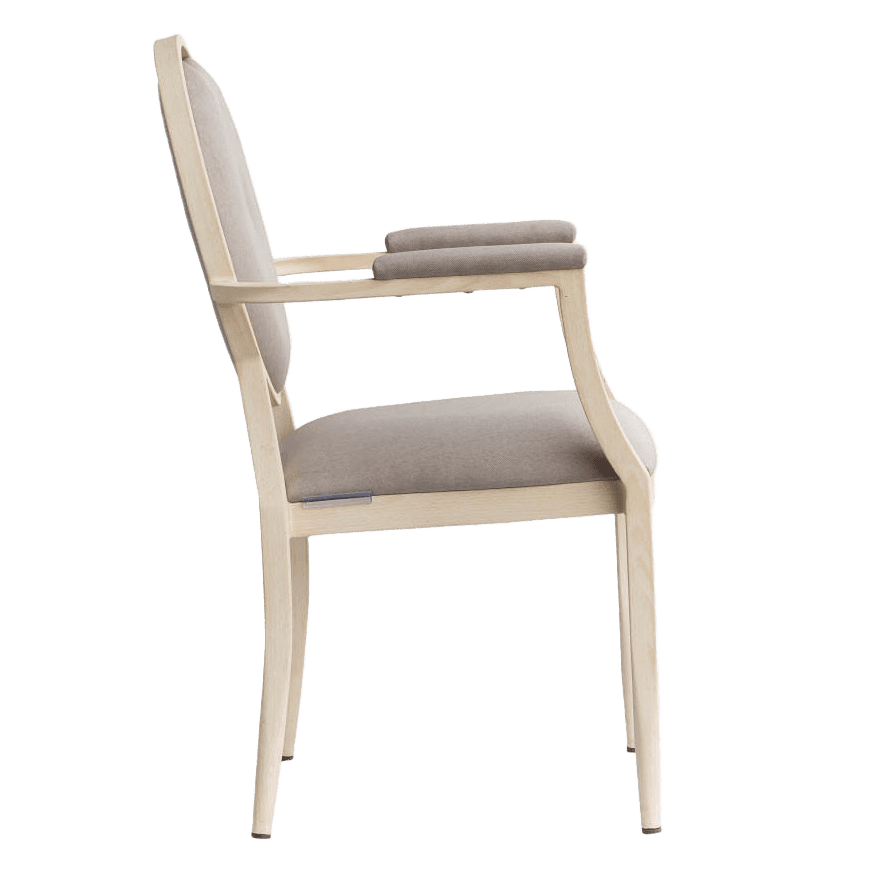 Minerva Padded Aluminum Arm Chair19fd93ccdbd3590798
