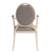 Minerva Padded Aluminum Arm Chair19fd93ccdbd35aab23