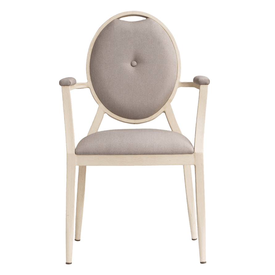 Minerva Padded Aluminum Arm Chair19fd93ccdbd68e097b