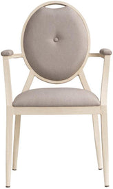 Minerva Padded Aluminum Arm Chair19fd93ccdbd68e097b