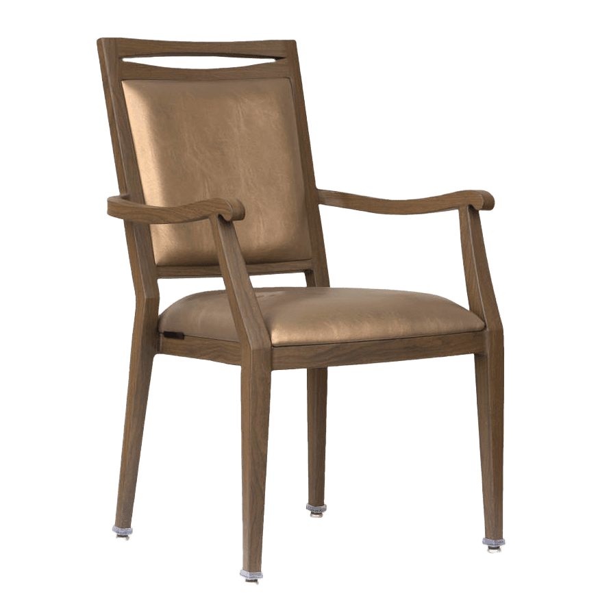 Agatha Padded Aluminum Arm Chair19fd93c7483545c3e0