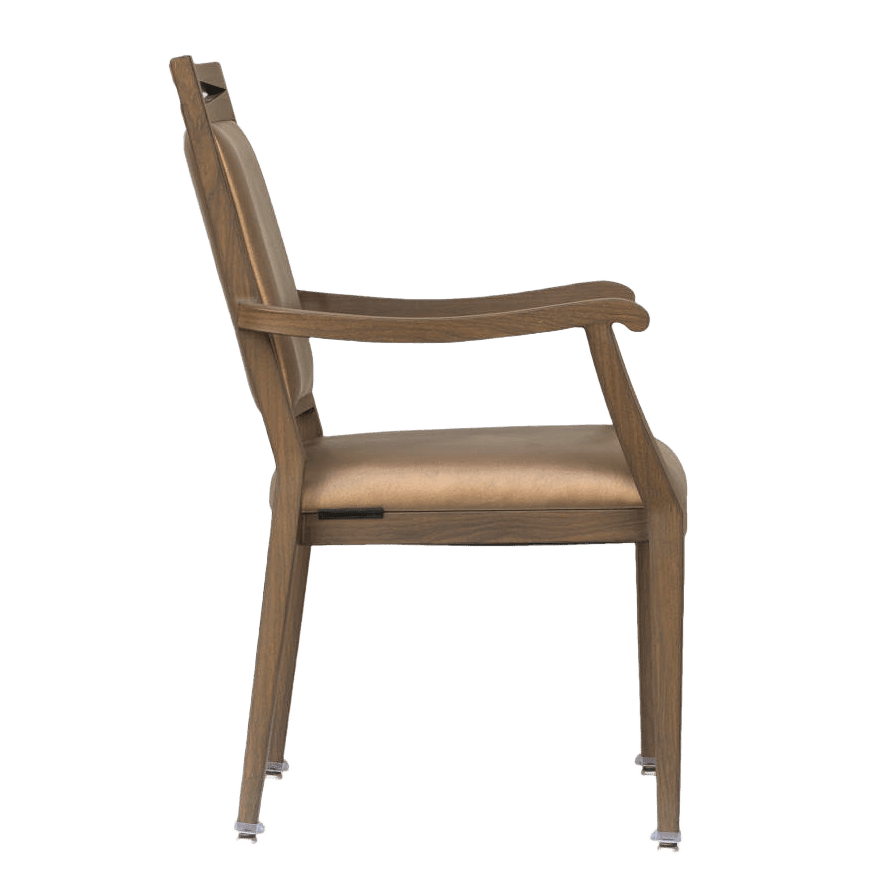 Agatha Padded Aluminum Arm Chair19fd93c74832d8c2