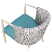 Roscoe Curved-Back Armchair1a06c99b8fe4c3bf80