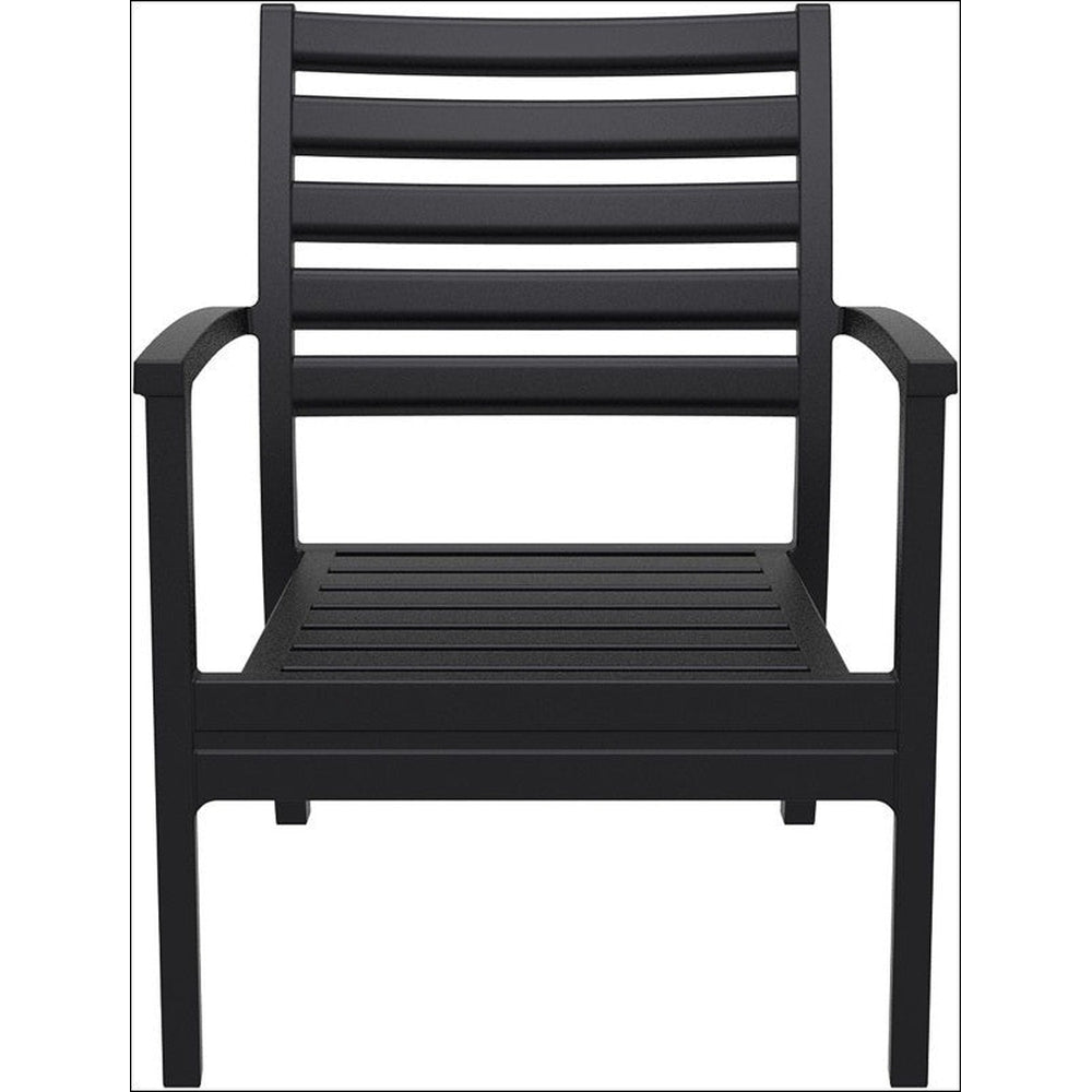 artemis xl club chair black isp004 bla