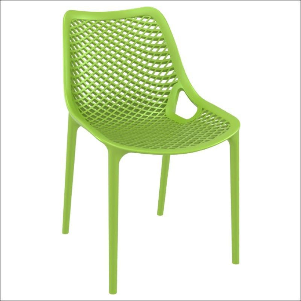 air outdoor dining chair orange isp014 ora