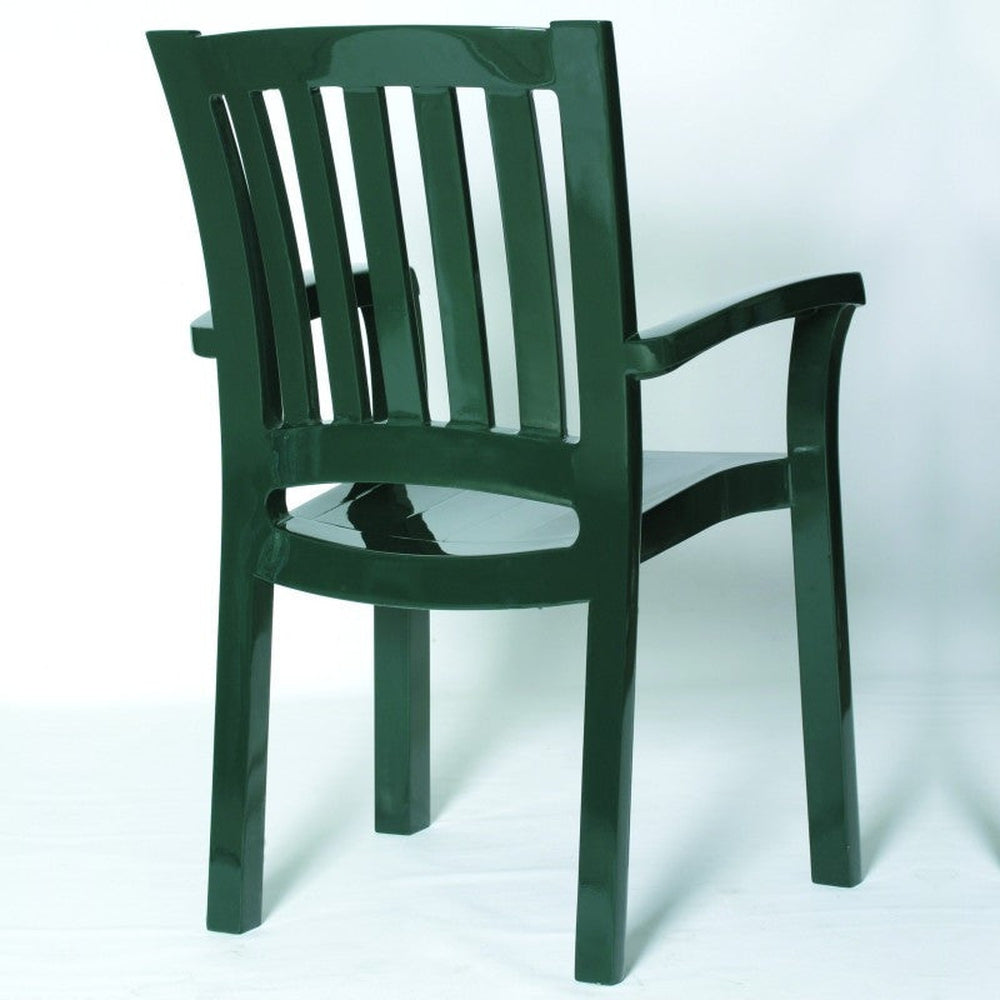 sunshine resin dining arm chair green isp015 gre