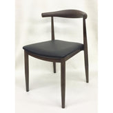 original fawn seat durable wood grain metal frame chair