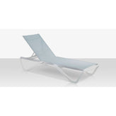 Wave Armless Outdoor Chaise Lounge