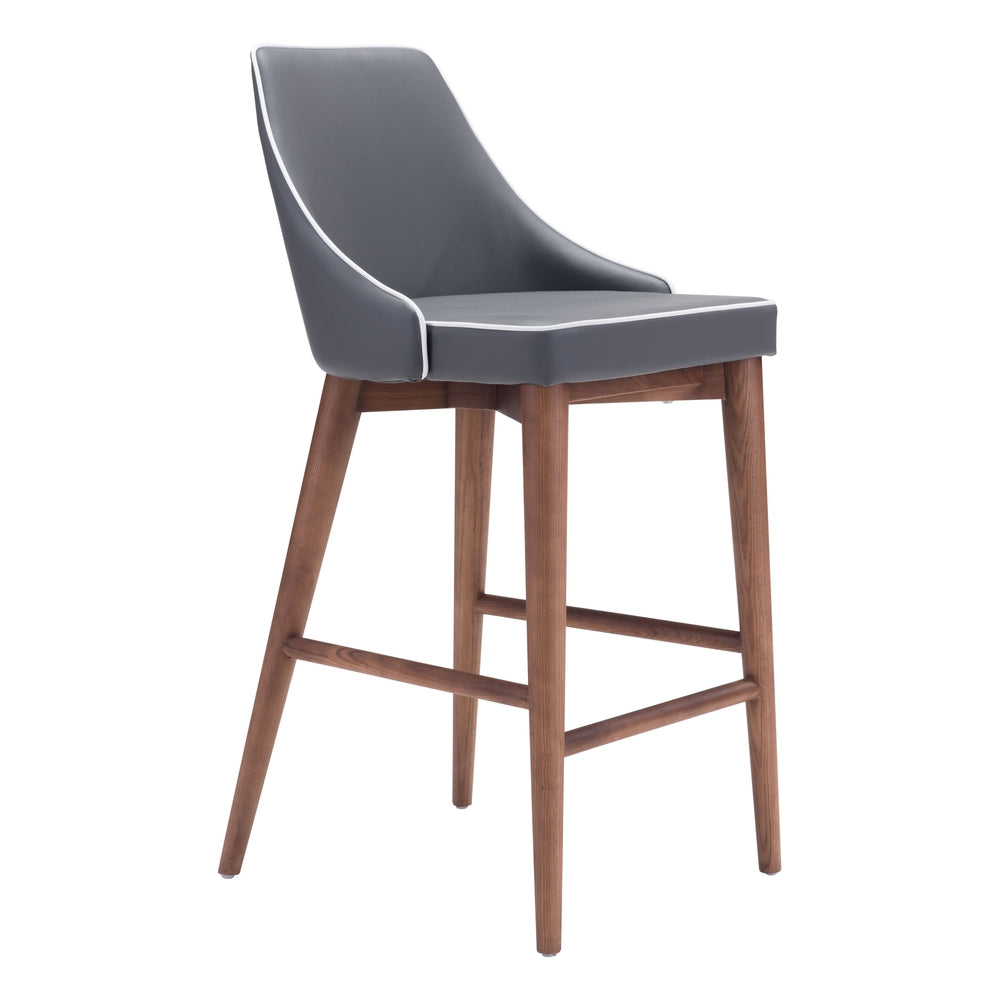 moor counter height barstool chair beige
