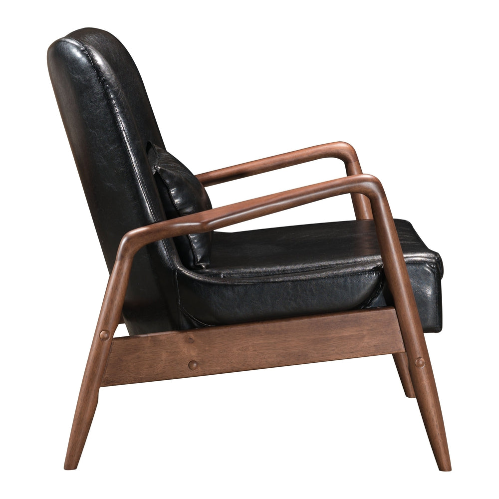 zuo bully lounge chair and ottoman