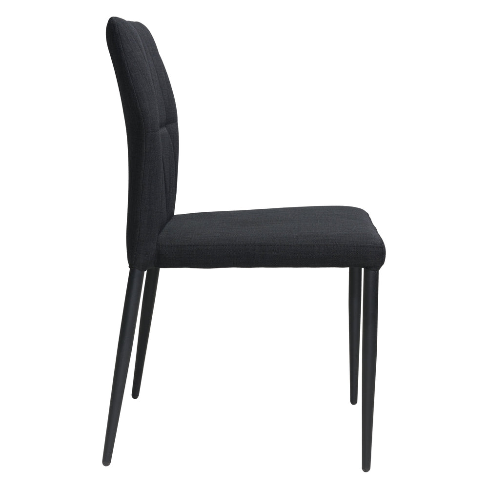 revolution dining chair black
