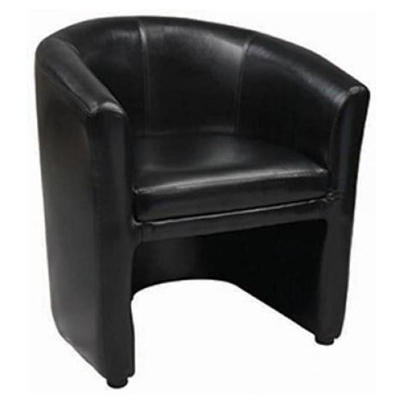 Black Vinyl Lounge Chair | Chairs – Restaurant Furniture Plus