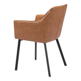 logan dining chair with back