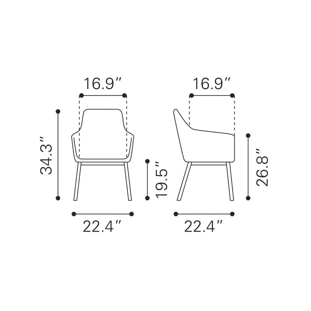 adage dining chair