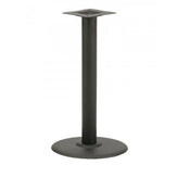 fs stamped steel 18inch round base with 4inch post dining height 99