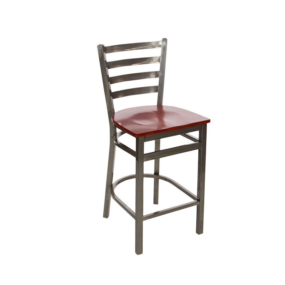 Lima Ladder Back Clear Counter Height Stool