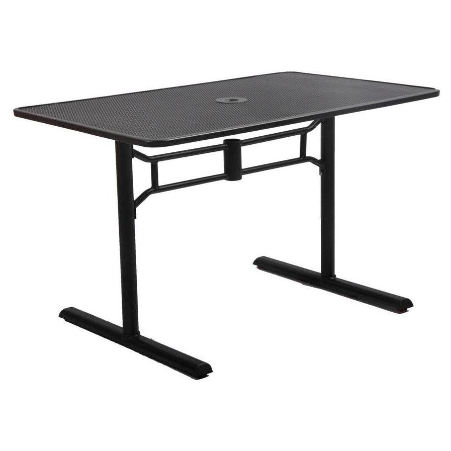 30in x 48in Rectangle Mesh Top Outdoor Table | Tables - Complete Sets ...
