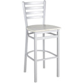 lima ladder back swivel bar stool