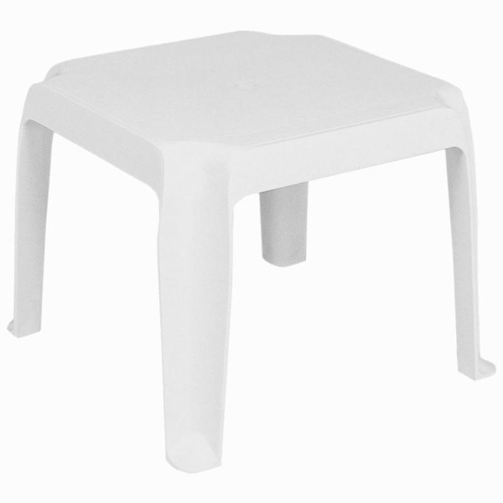 sunray resin square side table green isp240 gre