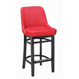 Solid Upholstered Bar Stool