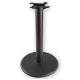 3300 Series Round Flat Cast Iron Table Bases
