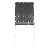zuo criss cross dining chair