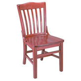 schoolhouse solid wood dining chair 99