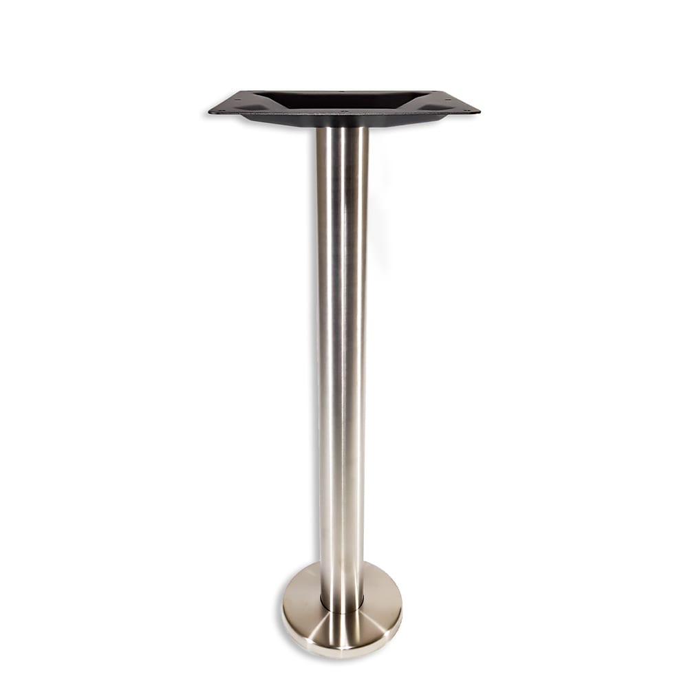 4000 Series Bolt Down Stainless Steel Outdoor Table Bases