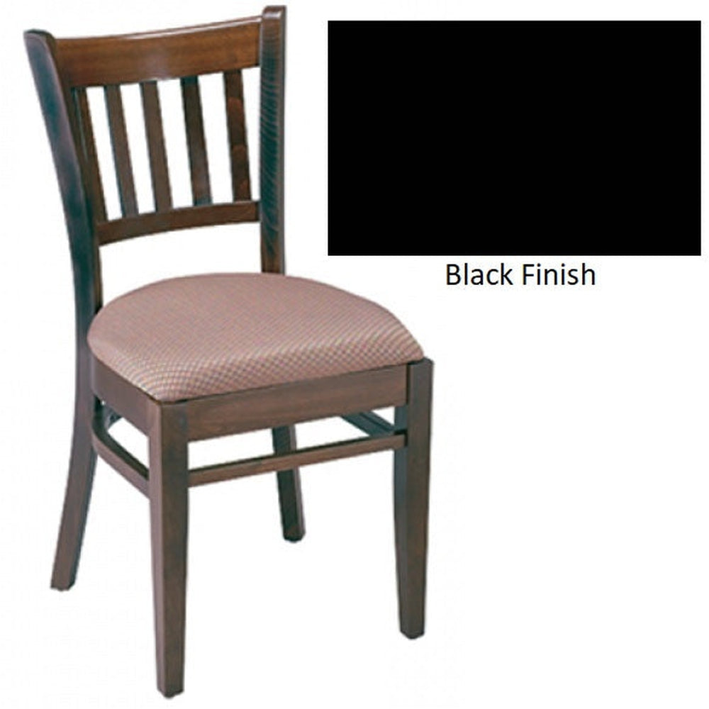 Vertical Solid Wood Dining Chair