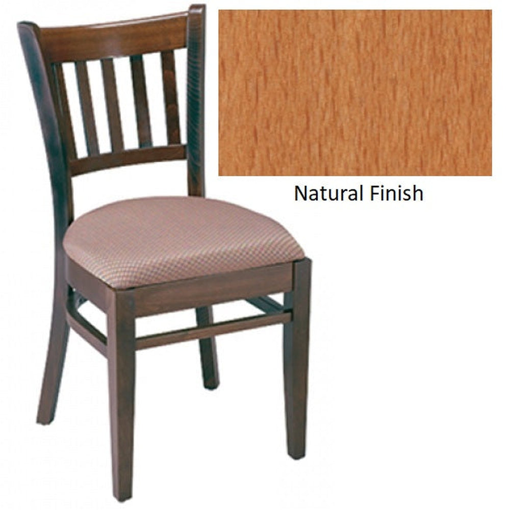 Vertical Solid Wood Dining Chair