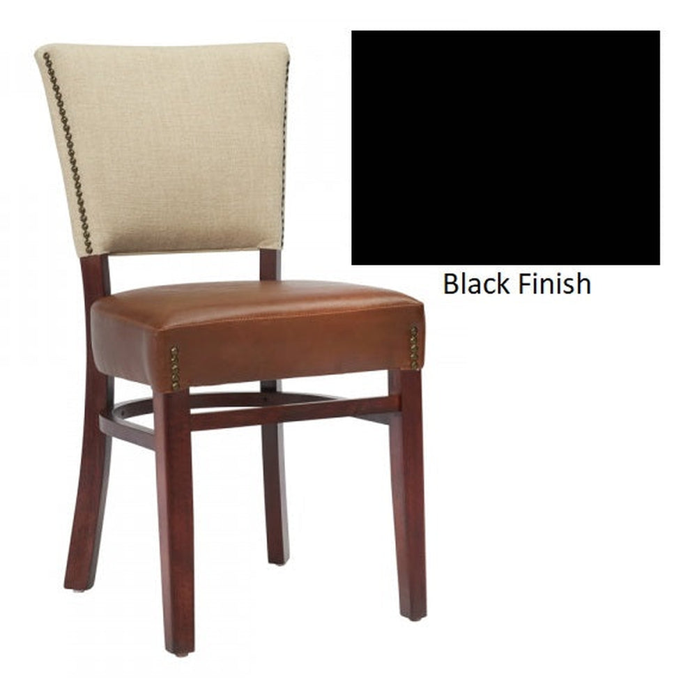 Oxford Solid Wood Dining Chair with Nailheads