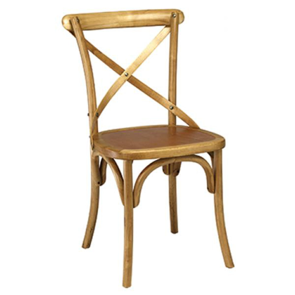 crossback solid wood dining chair 99