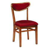 510USB Upholstered Side Chair with Nail Heads