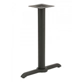 fs stamped steel t base with 3inch post dining height 99