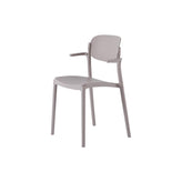 brazo resin dining chair