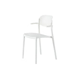 brazo resin dining chair