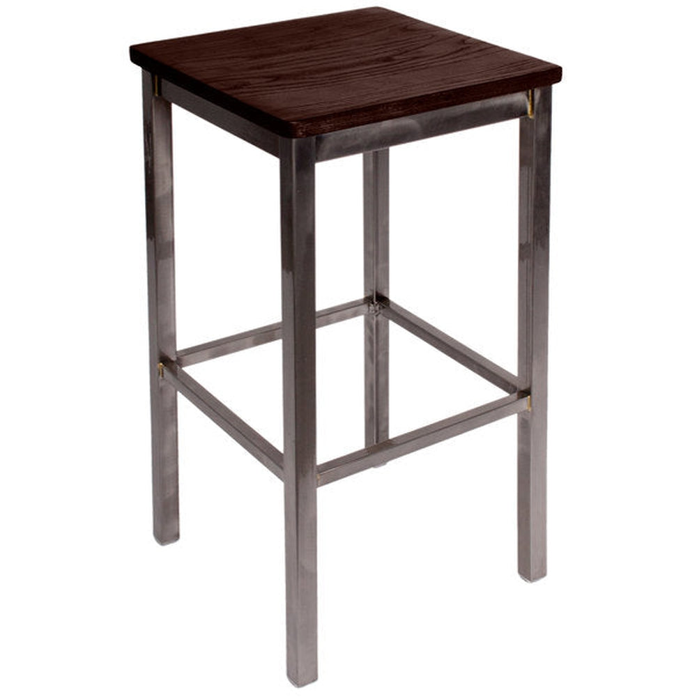 industrial seating lima trent clear backless barstool