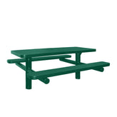 Champion Style 6′ Picnic Table Direct Bury Double Pedestal