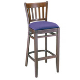 vertical solid wood bar stool 99