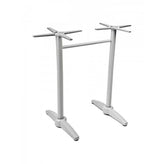 fs aluminum with a cast weighted bar height table base 1