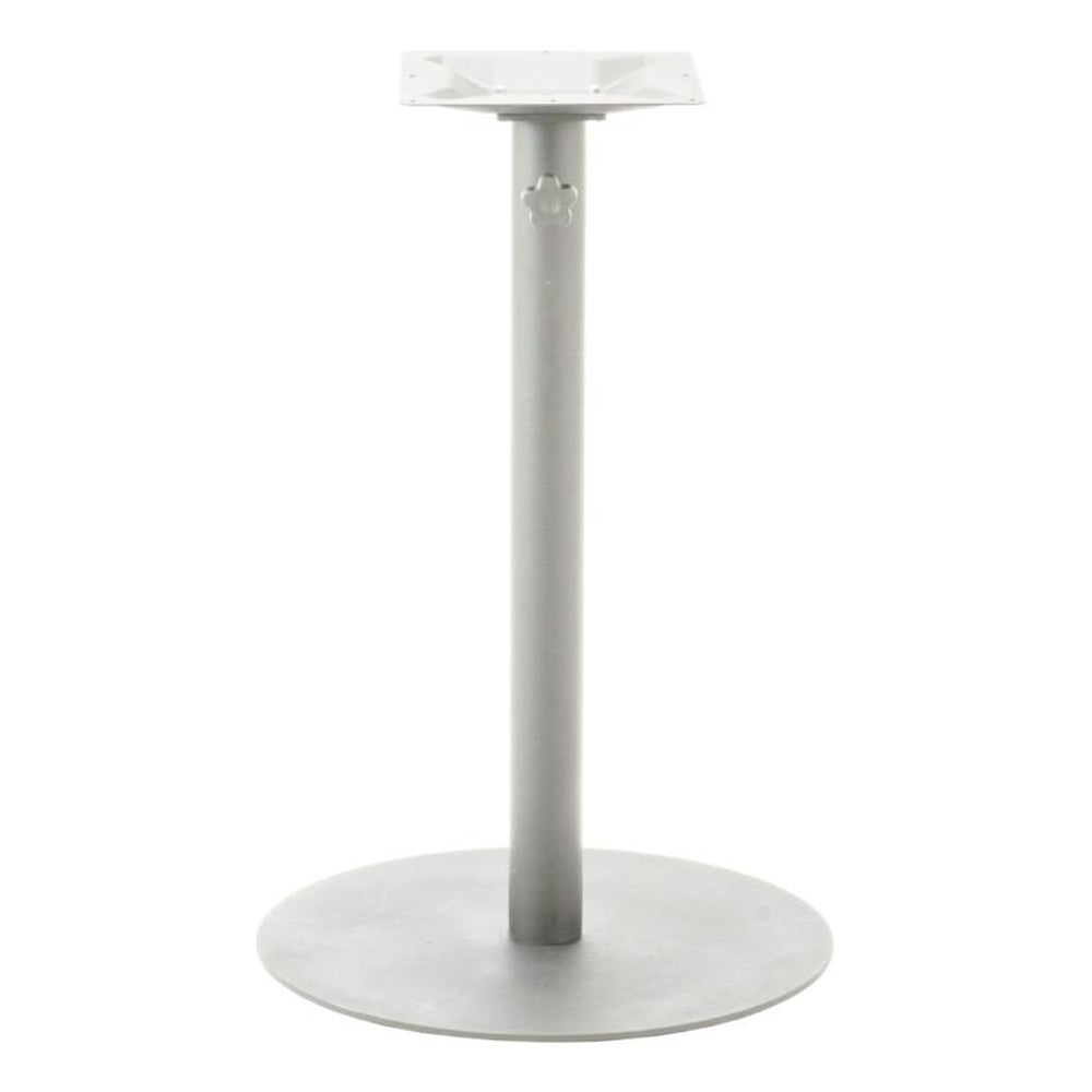 fs stainless steel 316 pole zinc coated bar height round base1