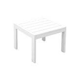fs 16 5inch white powder coated aluminum end table 99
