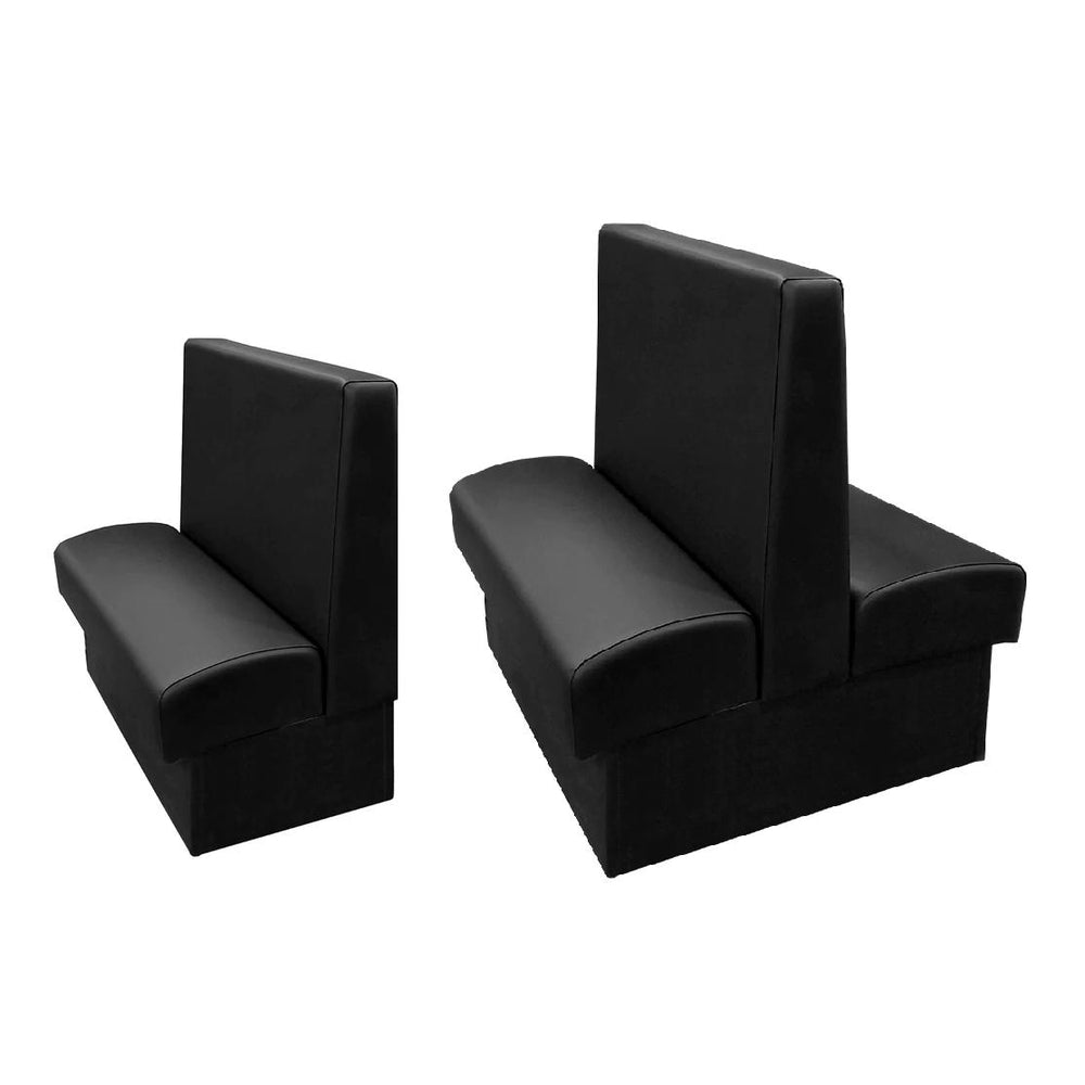 rts ambrose vinyl upholstered booths