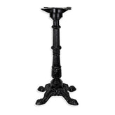 ornamental dining height table base with 17 base spread
