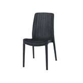 rue modern designed chair black