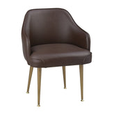 Solid Upholstered Arm Chair