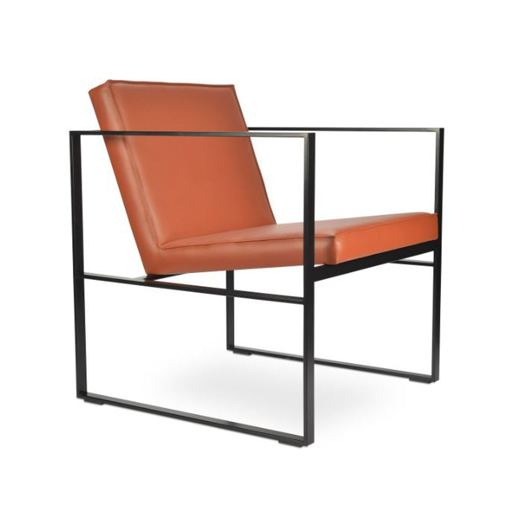 Cube Metal Arm Chair