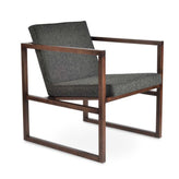 Cube Wood Arm Chair